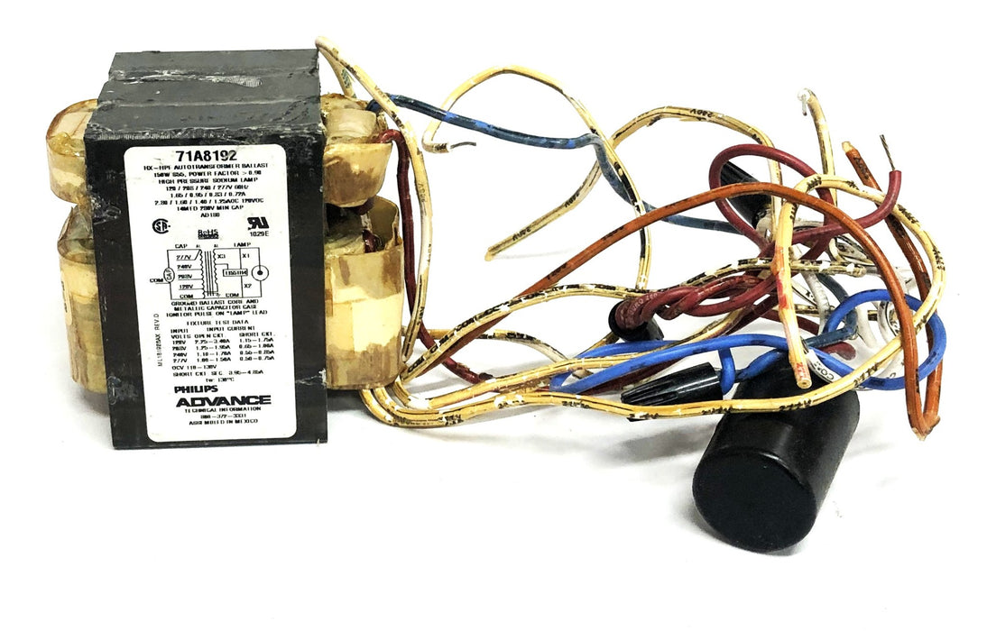 Philips Advance 1-150W S55 HP Sodium Core & Coil Ballast Kit 71A8172-001D NOS
