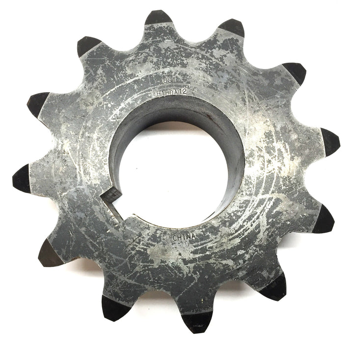 UST Heavy-Duty Roller Chain Sprocket Hub with 3.50" Bore w/Keyway H160A12 NOS