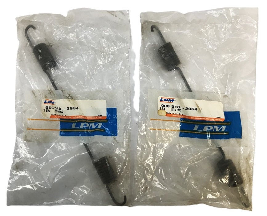 LPM Forklift Shoe Return Spring 518-2964 [Lot of 2] NOS
