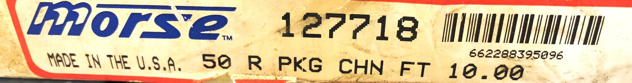 Morse 10FT 50R Roller Chain 127718 NOS