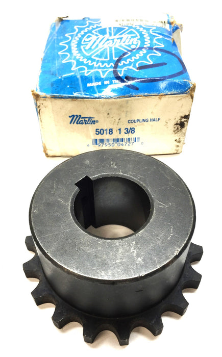 Martin Roller Chain Sprocket Hub 5018 1-3/8 NOS