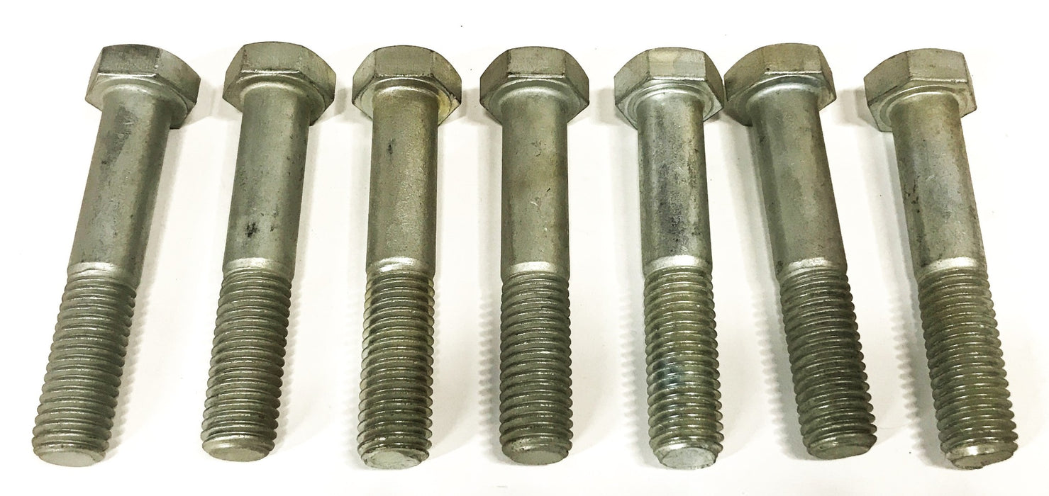 Unbranded 5/8-11 x 3-1/2 inch Hex Head Bolt [Lot of 7] NOS
