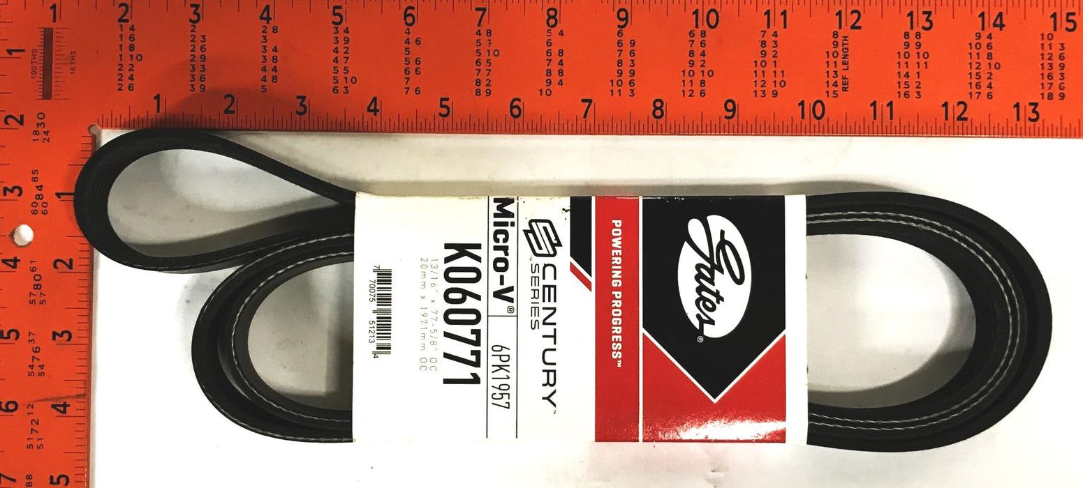 Gates Premium Serpentine Drive Belt K060771 NOS