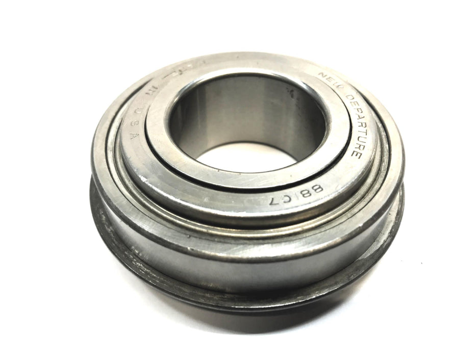 New Departure Metal Shielded Ball Bearing W/ Snap Ring (No Box) 88107 NOS