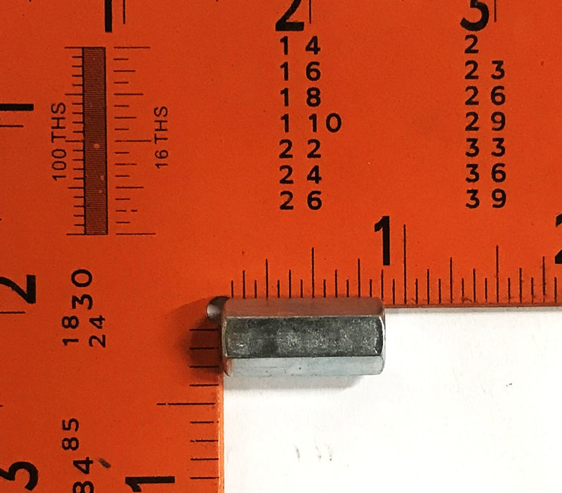 Unbranded 1/4-20 x 7/8 inch Hex Rod Coupling Nut [Lot of 40] NOS