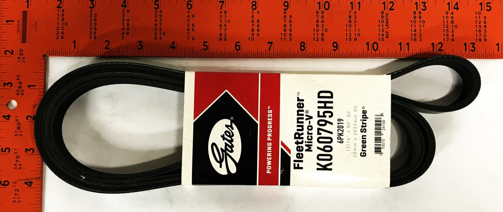 Gates FleetRunner Micro-V Accessory Belt K060795HD NOS