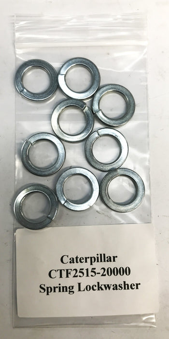 Caterpillar Forklift Spring Lockwasher CTF2515-20000 [Lot of 9] NOS