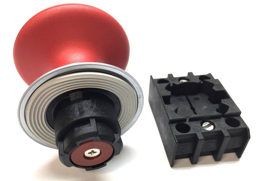 Schmersal E-Stop Red Mushroom Button Assembly 101177168 NOS