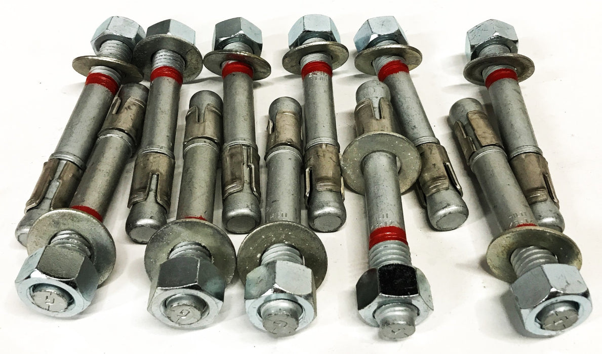 Hilti 5/8 inch x 4-3/4 inch Steel Concrete Anchors KB-TZ-387516 [Lot of 11] NOS