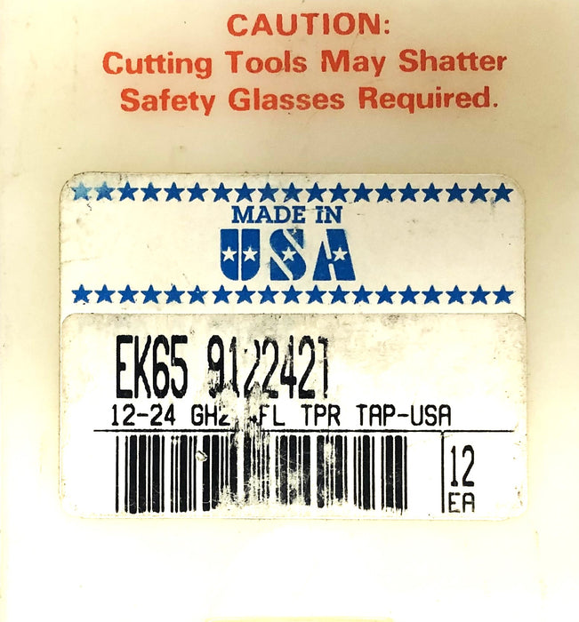 Unbranded 12-24 GH2 4FL Taper Tap EK65912242T [Lot of 5] NOS