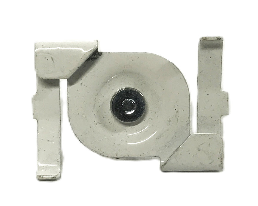 Erico Caddy White Twist Track Lighting Clip (Stud Only) 4G8WH [Lot of 80] NOS