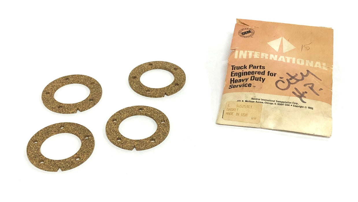 Navistar International Fuel Tank Sending Unit Gasket 345253C1 [Lot of 4] NOS