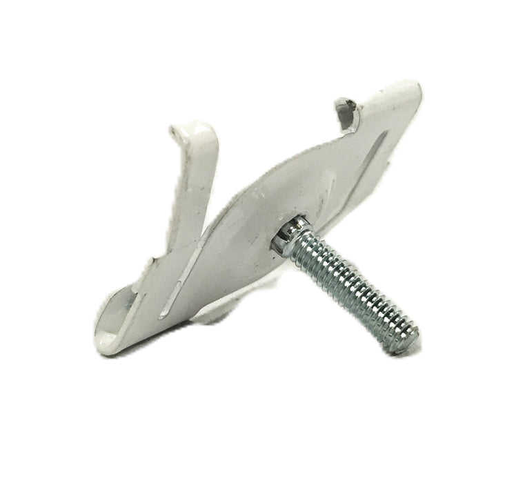 Erico Caddy White Twist Track Lighting Clip (Stud Only) 4G8WH [Lot of 80] NOS