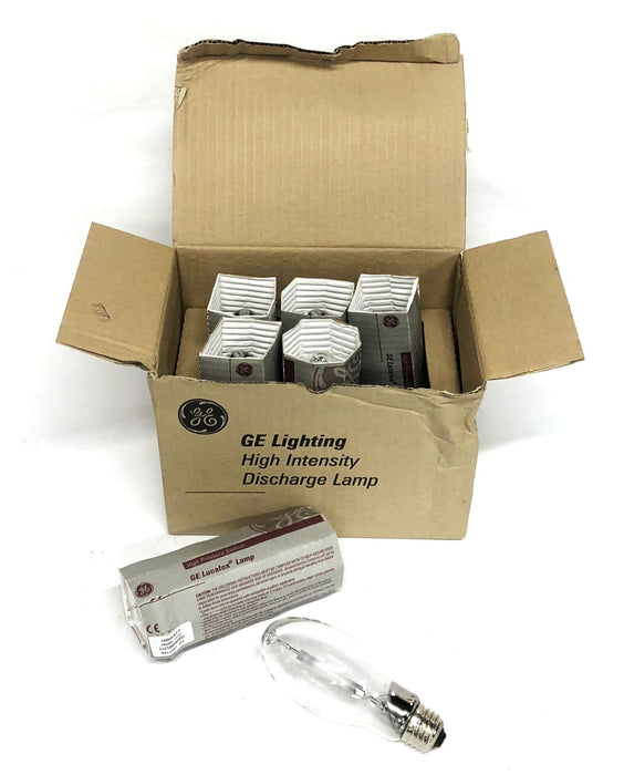 GE Lucalox 100W B-17 High Pressure Sodium Lamps LU100/MED 13250 [Lot of 6] NOS