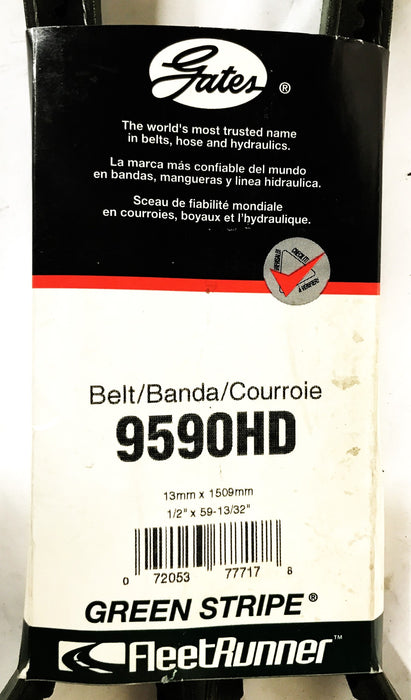 Gates FleetRunner High Capacity Accessory Belt 9590HD NOS