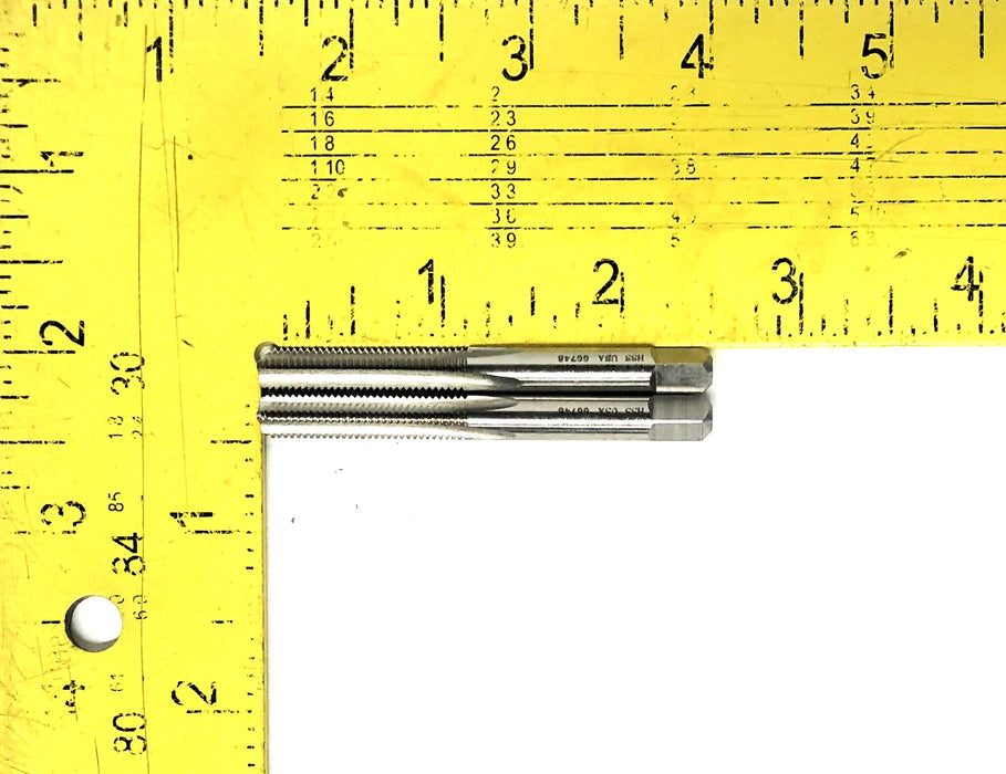 Unbranded 1/4-28 NF GH3 HSS Bottom Tap 66748 [Lot of 2] NOS