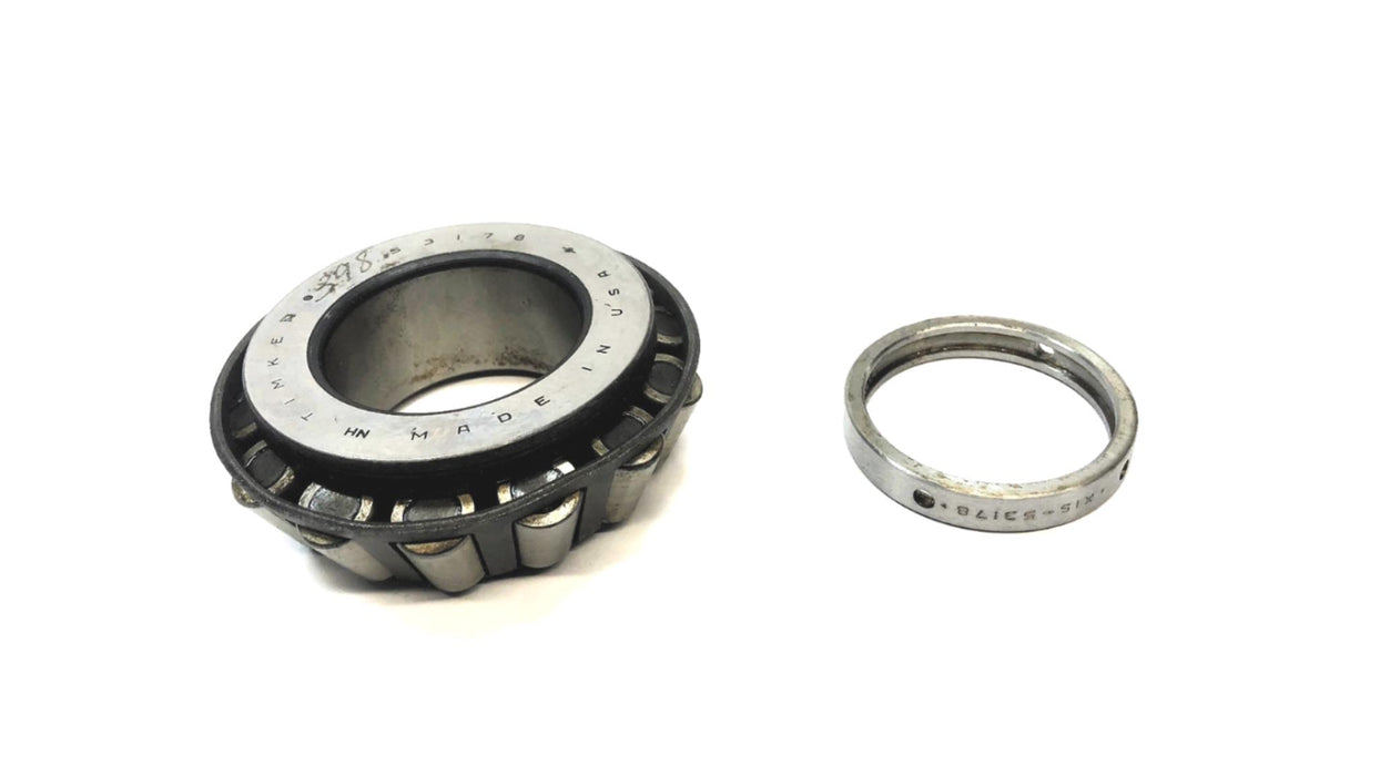 Timken Tapered Roller Bearing Cone & Spacer 53178 (X1S-53178) NOS