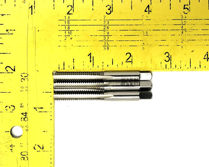 Unbranded 1/4-20 NC GH2 HSS Bottom Tap 73290 [Lot of 3] NOS
