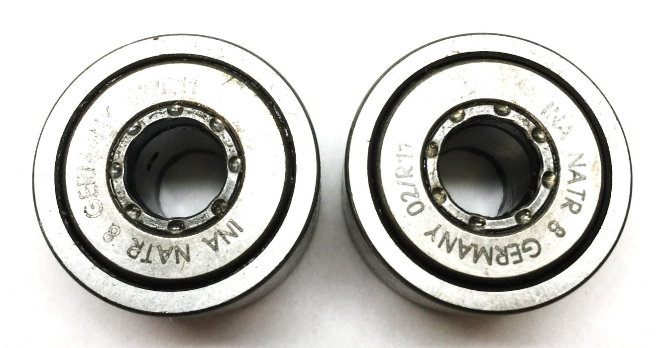 INA Steel Roller Bearing NATR8 [Lot of 2] NOS