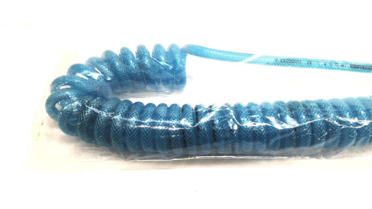 Nycoil 1/4" ID X 15' Braid PU Hose W/ 1/4 NPT SWVL Fits W/GRD - T.Blu C41513 NOS