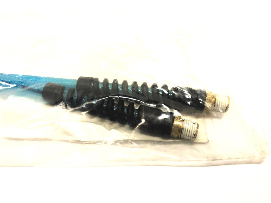 Nycoil 1/4" ID X 15' Braid PU Hose W/ 1/4 NPT SWVL Fits W/GRD - T.Blu C41513 NOS
