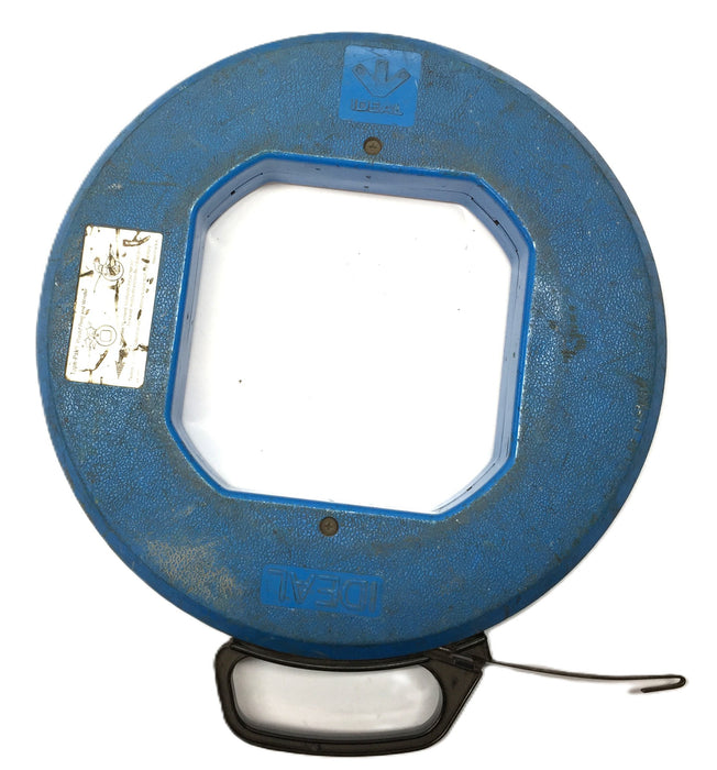 Ideal 200' x 1/8" Plastic Wheel and Winder Steel Tape 31-025 (LA2011) USED