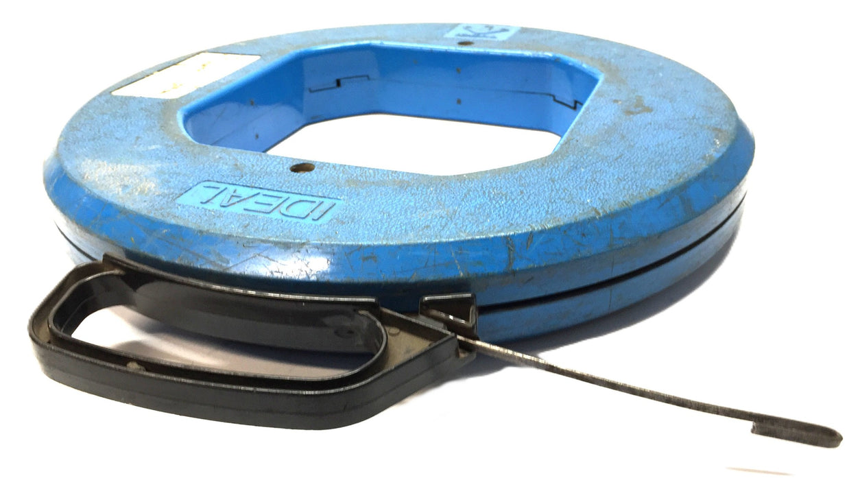 Ideal 200' x 1/8" Plastic Wheel and Winder Steel Tape 31-025 (LA2011) USED