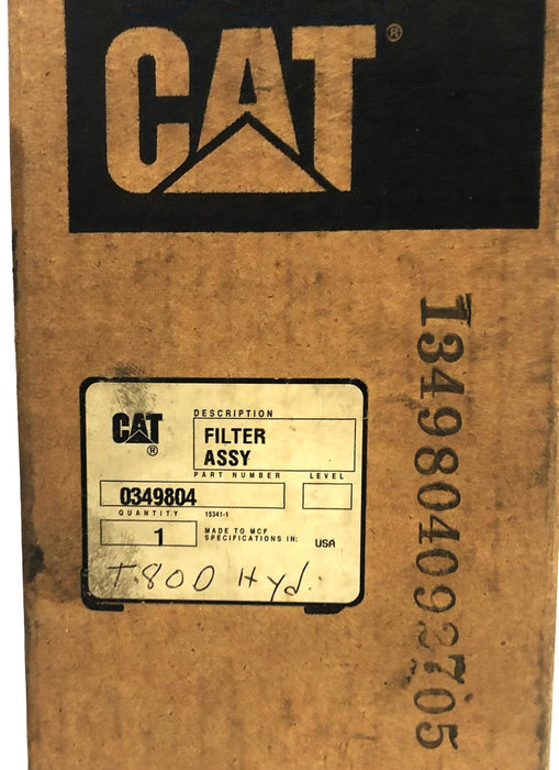 CAT/Caterpillar Filter Assembly 0349804 NOS