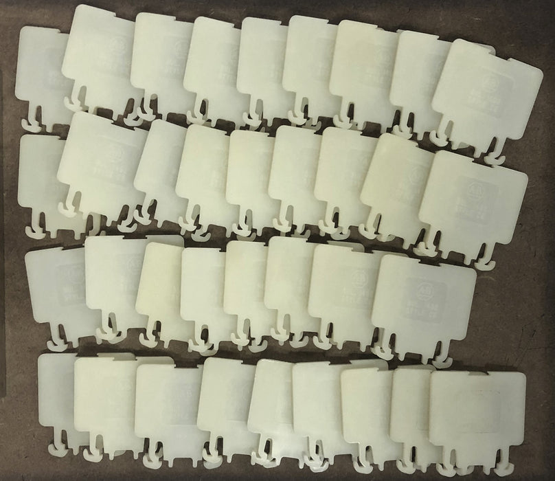 Allen-Bradley Series A Terminal Block End Barrier 1492-N17 [Lot of 35] NOS