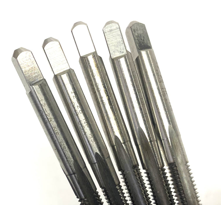 Rapidkut 5 Piece Set 12-28 H3 4FL Taper Tap EK65912283T [Lot of 2] NOS