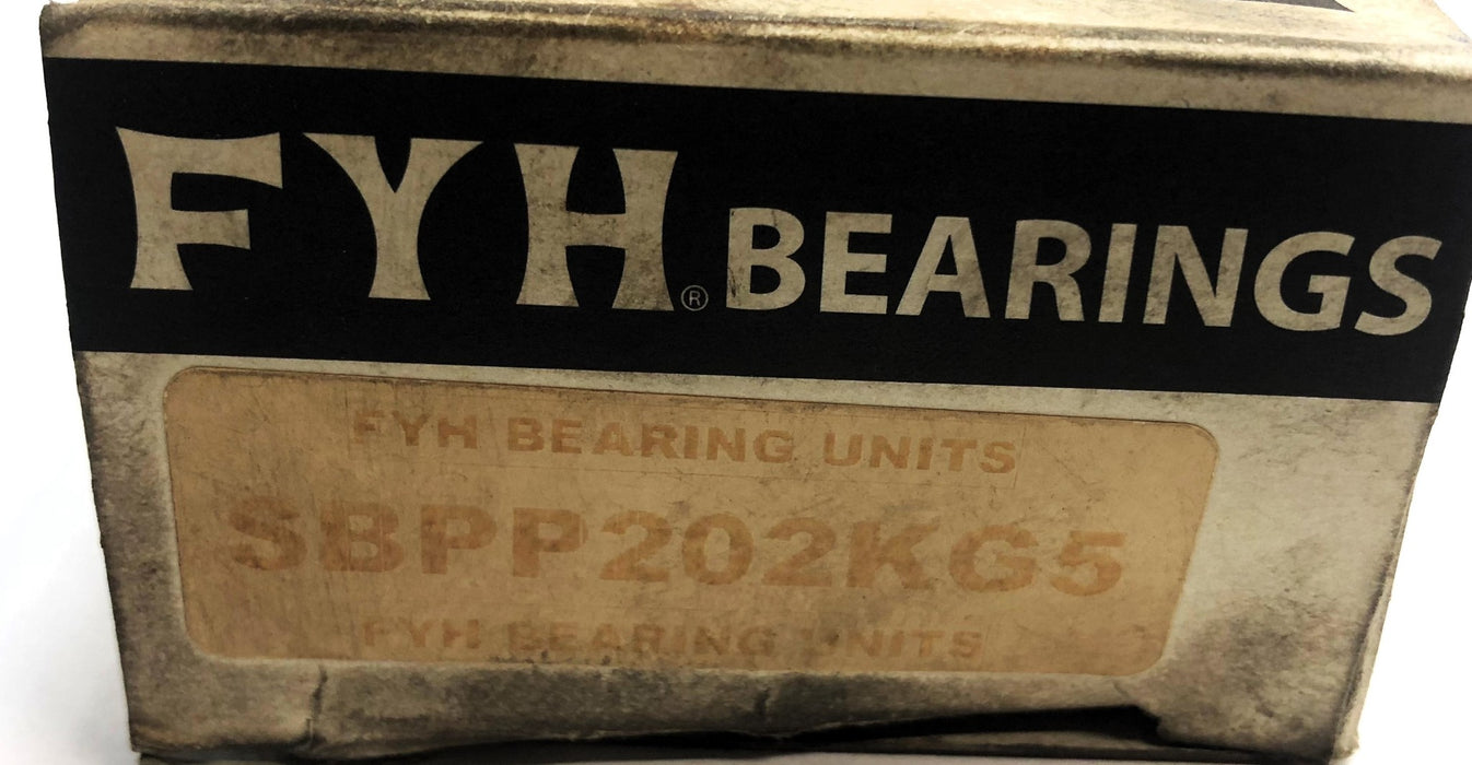 FYH Pillow Block Bearing SBPP202KG5 [Lot of 2] NOS