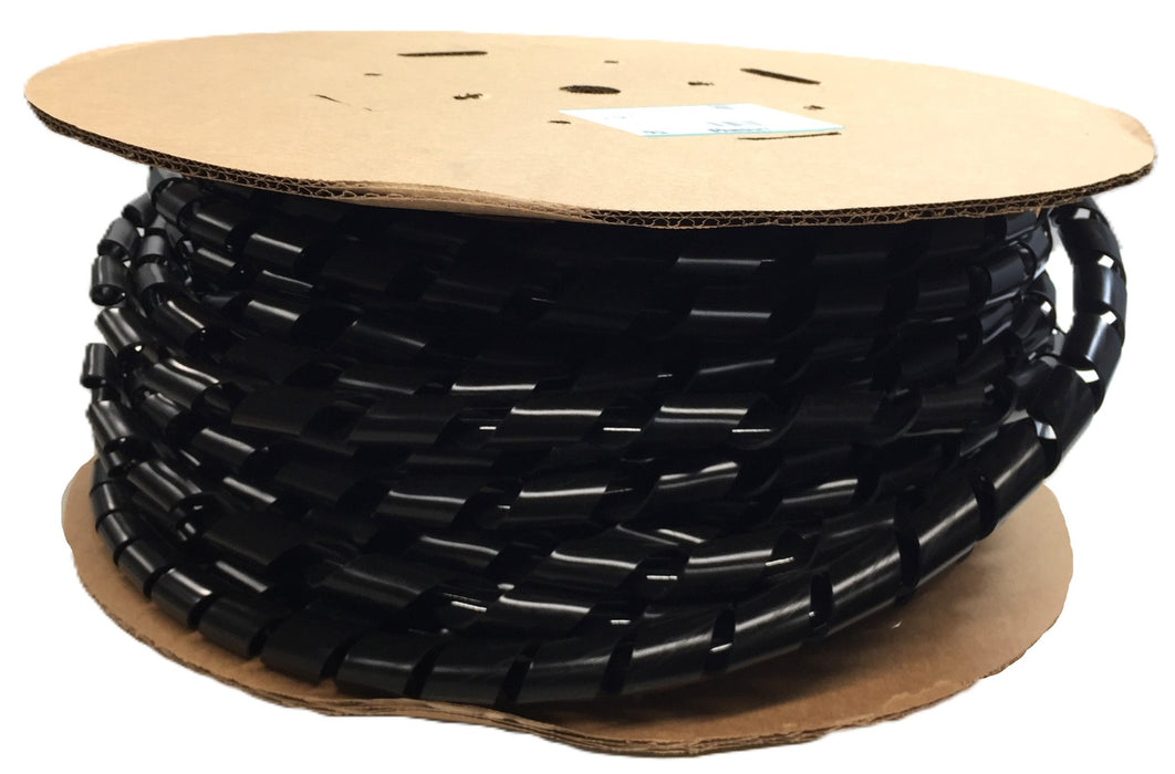 Panduit Weather-Resistant Polyethylene Black Spiral Wrap 100' x 1" T100F-C0 NOS