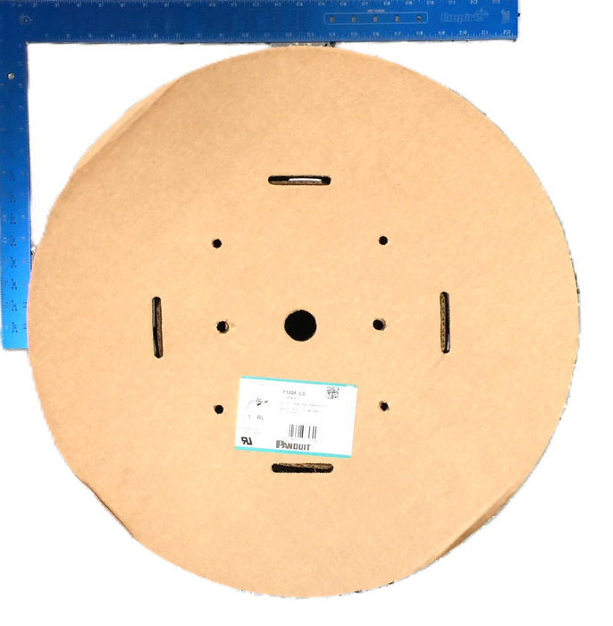 Panduit Weather-Resistant Polyethylene Black Spiral Wrap 100' x 1" T100F-C0 NOS