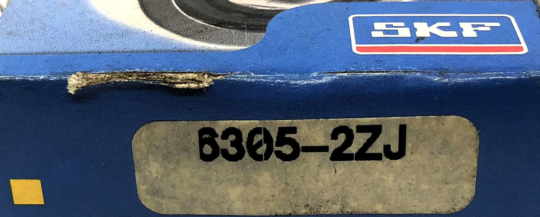 SKF Deep Groove Ball Bearing 6305-2Z/C3GJN (6305-2ZJ) NOS