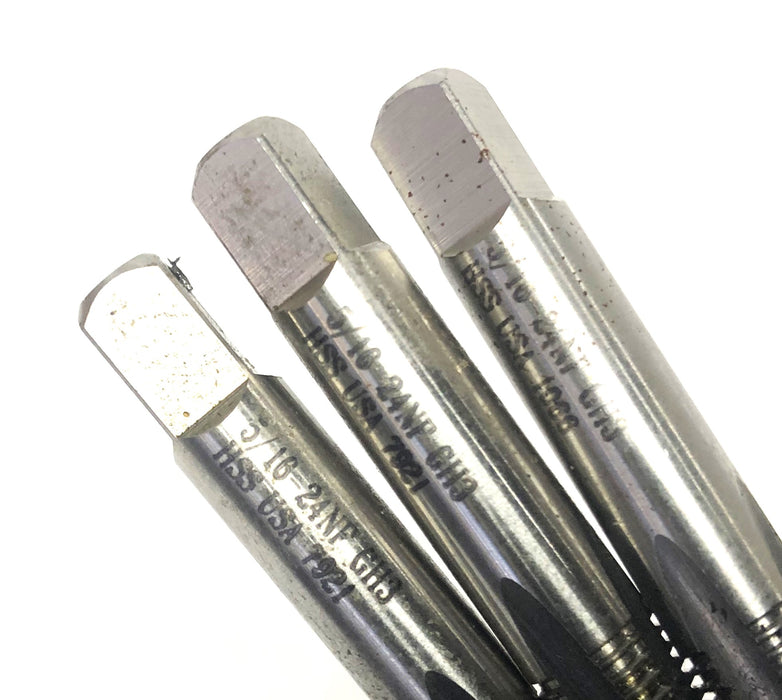Unbranded 5/16-24 NF GH3 HSS Bottom Tap 1066/7921 [Lot of 3] NOS