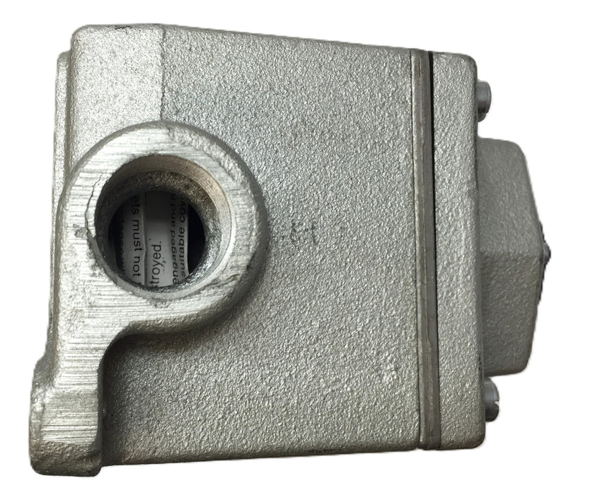Crouse-Hinds Front Operated Push Button Cover Assembly DS429D M4 NOS