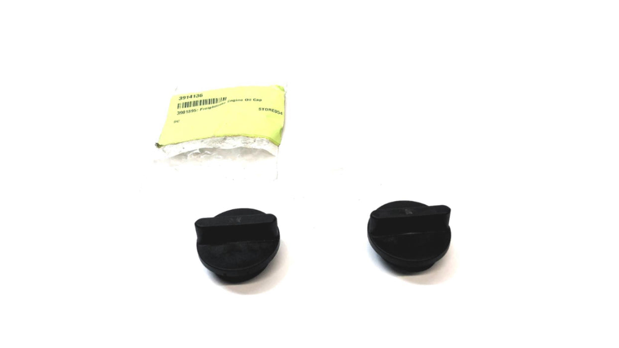 Unbranded Engine Oil Cap For Freightliner 3914136 (3901895) [Lot of 2] NOS