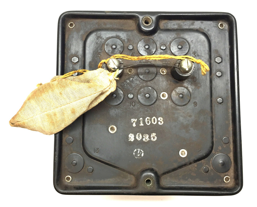 Westinghouse UX-251 D-C Amperes Voltmeter 1-71603 USED
