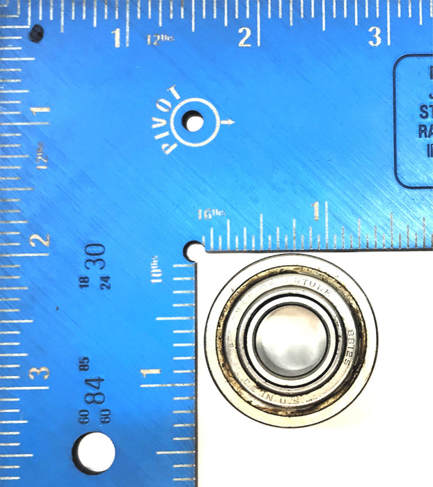 New Departure Single Row Ball Bearing (No Box) 88125 [Lot of 2] NOS