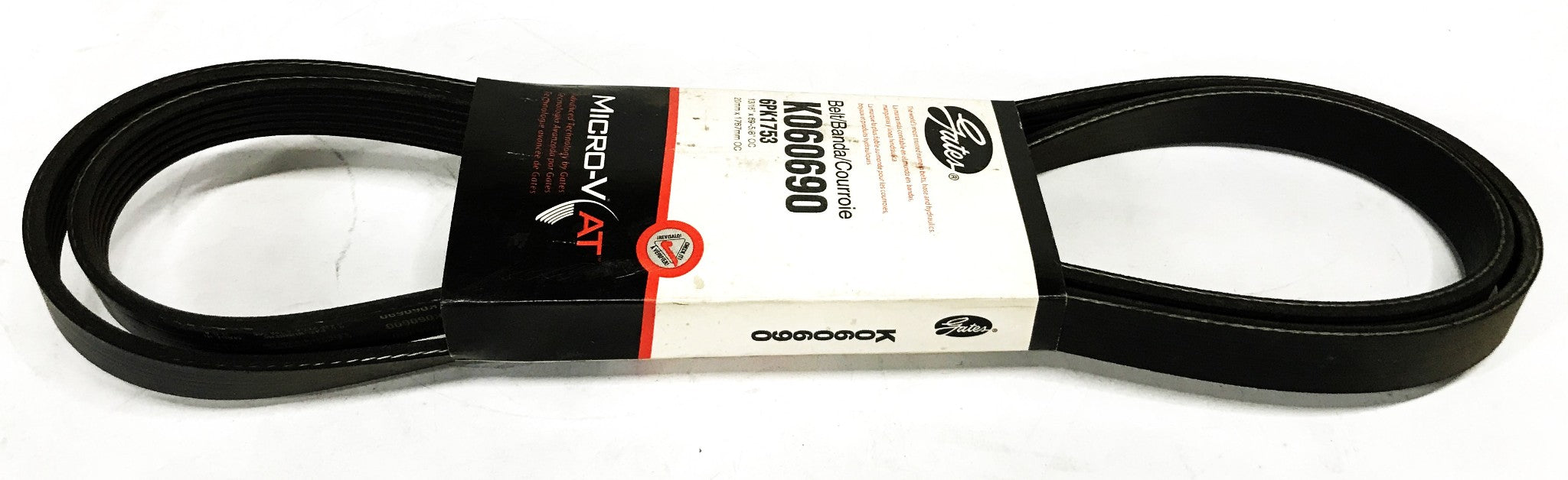 Gates Serpentine Micro-V Drive Belt K060690 NOS