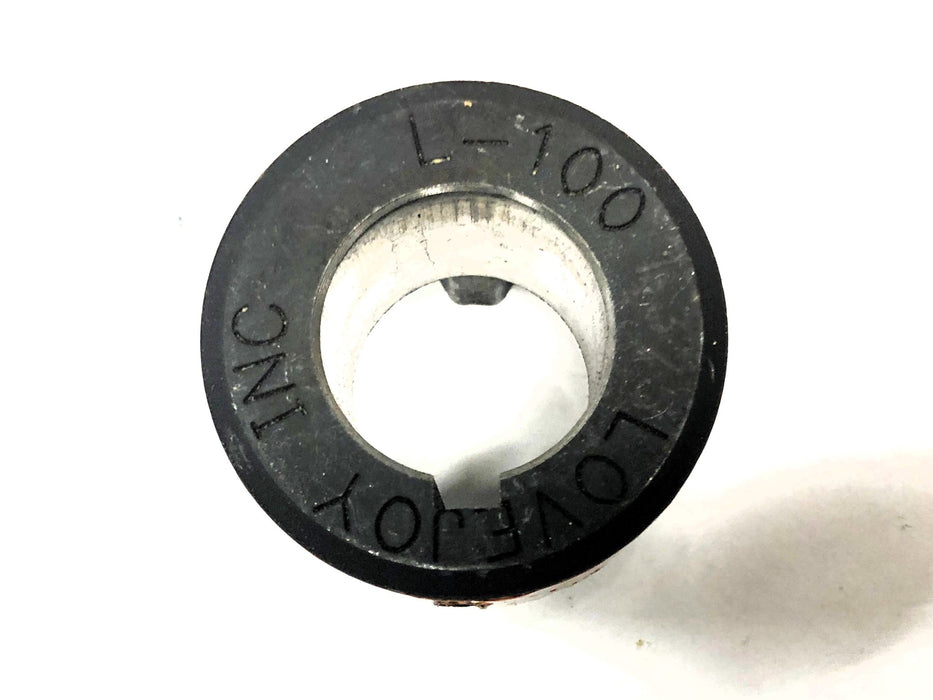 Lovejoy Coupling Hub 1-3/8 Bore x 5/16 x 5/32 L100 68514411522 [Lot of 2] NOS