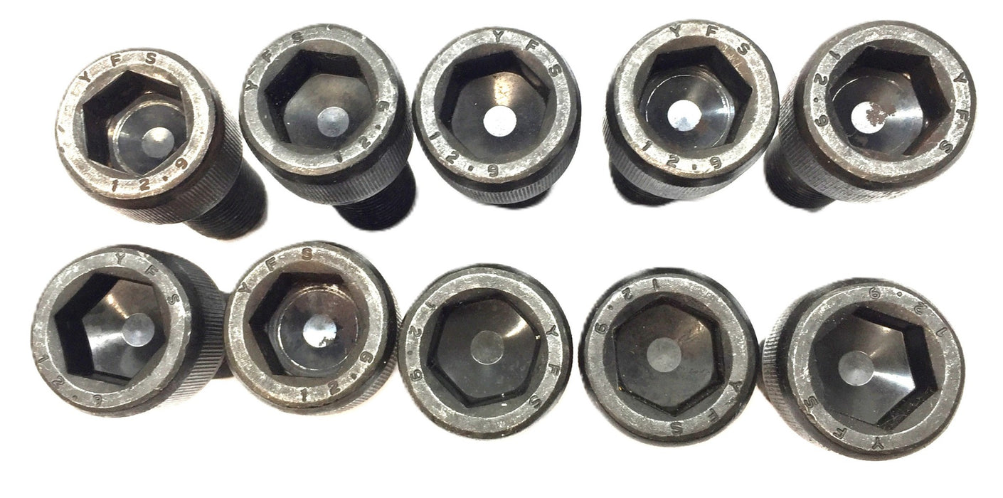 YFS Black Oxide Socket Head Cap Screw M20-2.5 x 50mm 12.9 [Lot of 10] NOS