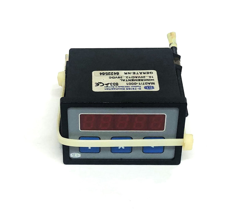 SIKO 10...20VAC/12...28DC Measuring Indicator MA07/1-0001 NOS