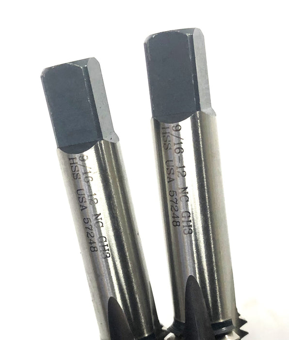 Unbranded 9/16-12 NC GH3 HSS Bottom Tap 57248 [Lot of 2] NOS