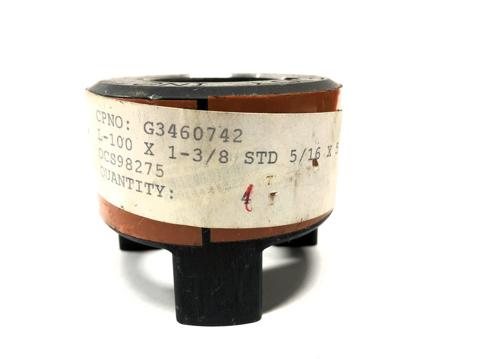 Lovejoy Coupling Hub 1-3/8 Bore x 5/16 x 5/32 L100 68514411522 [Lot of 2] NOS
