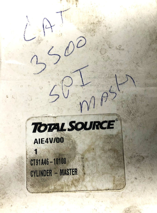 Total Source 3/4 Inch Master Cylinder For Forklift CT91A46-10100 NOS