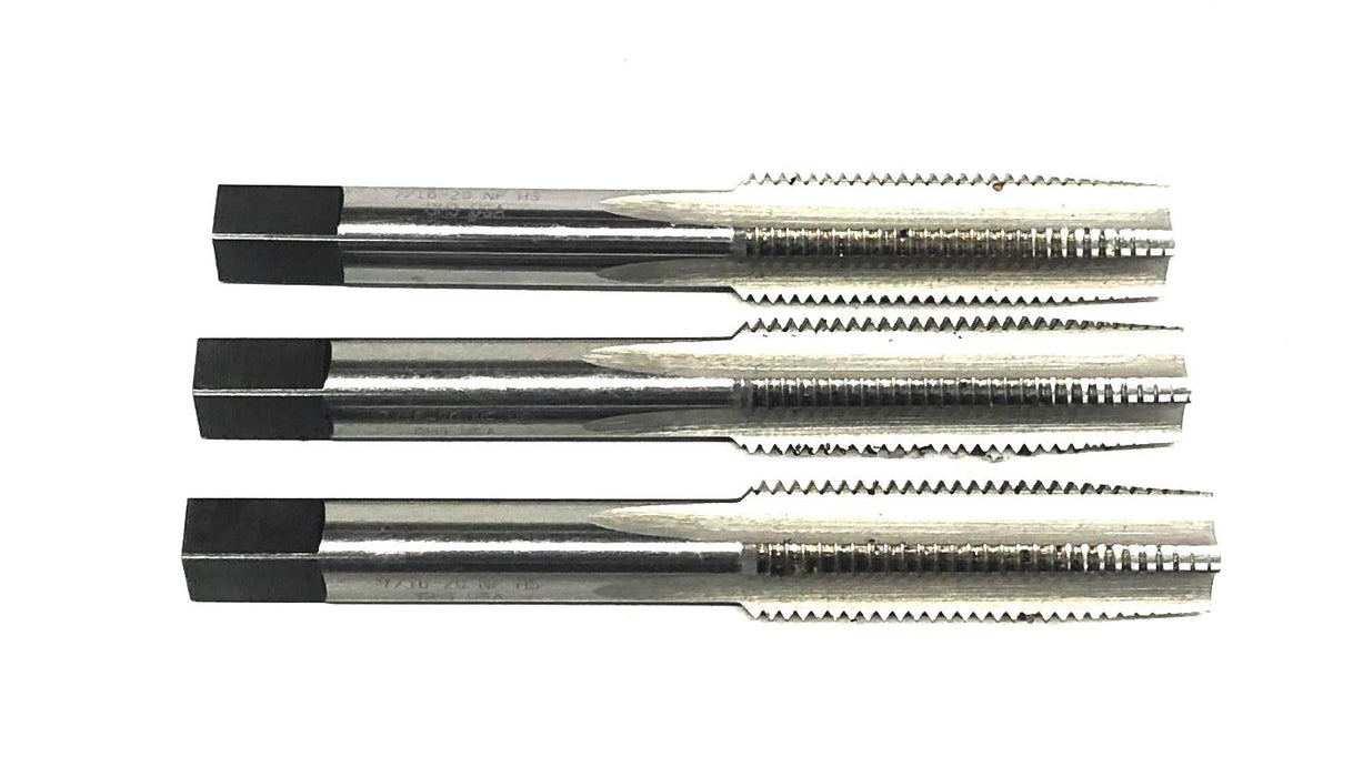 Unbranded NF GH3 HS Bottom Tap 7/16-20 [Lot of 3] NOS