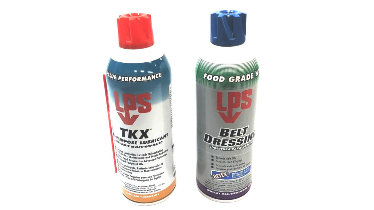 LPS Aerosol Can Assortment Belt Dressing & All-Purpose Lubricant 02016/02216 NOS