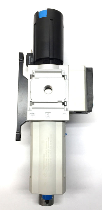 Festo Pneumatic Valve Assembly MS6-LFR-1/4-D6-C-R-V-AD1-AS/MS6-EE-1/4-10V24-S