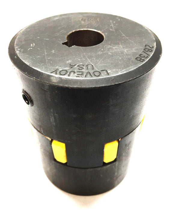 Lovejoy .625 Jaw Coupling Assembly 28/38 Bore: .62"/1.25" NOS